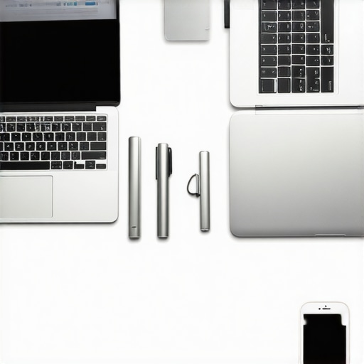 Person reviewing budget laptops on a website with a checklist and reviews