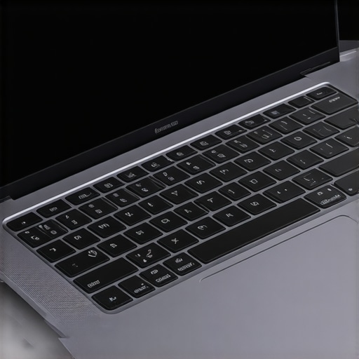 A close-up of a sleek budget laptop with a metallic finish and premium keyboard